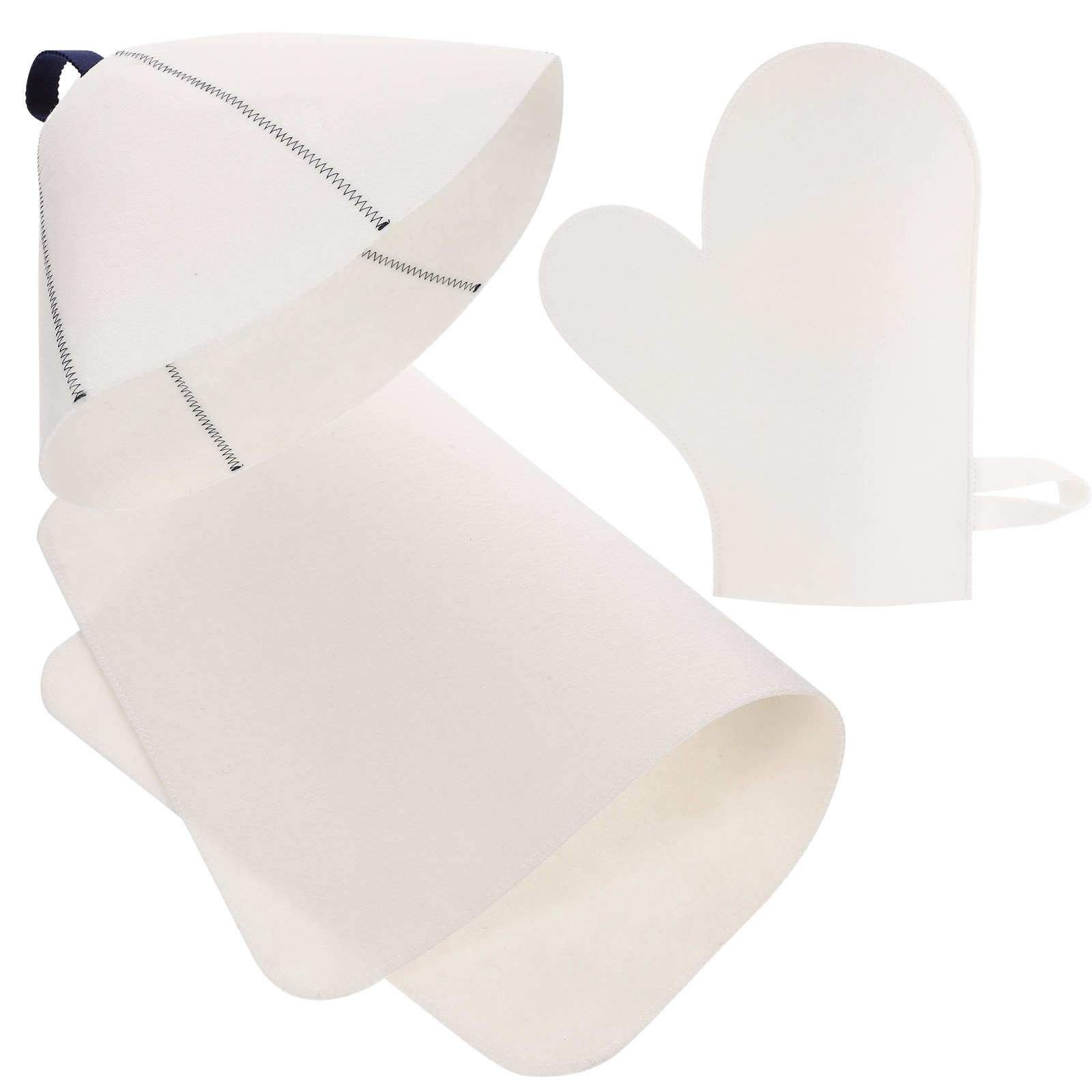 Felt Sauna Hat, Gloves & Mat S - Heat Resistant Glove recension och pris