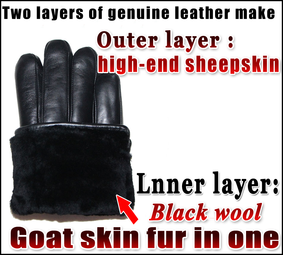 Deerskin Pattern Male Leather  - Leather Driving Glove recension och pris