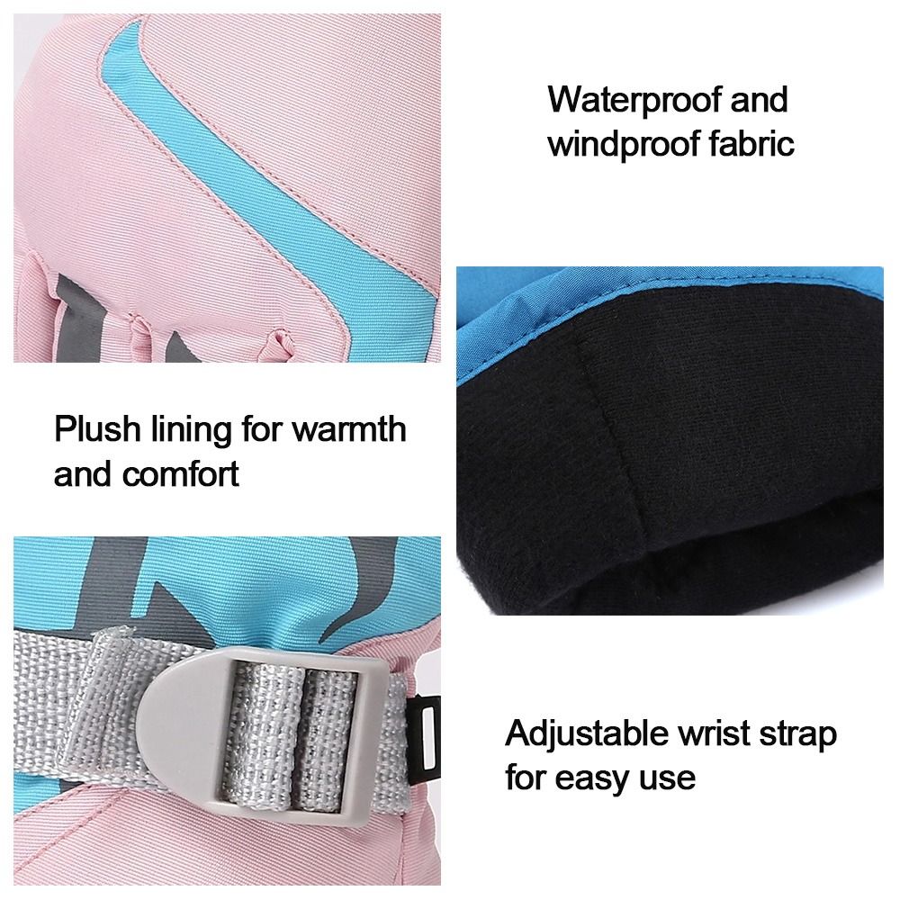 Cute Windproof Children Ski Gl - Ski Glove Waterproof recension och pris